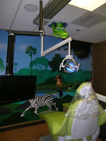 dentist jungle theme office