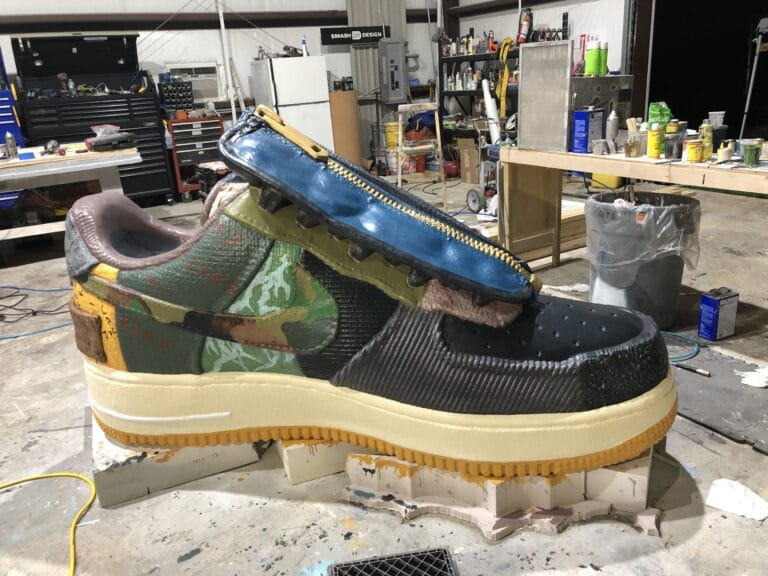 nike airforce 1 sculpture