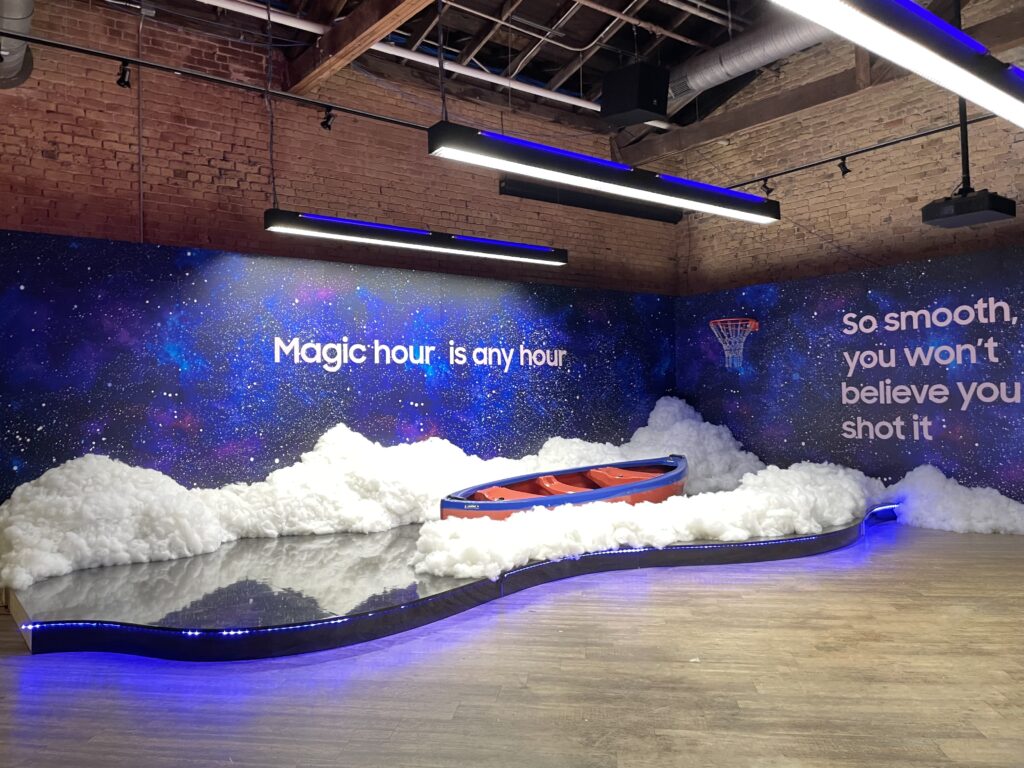 Brand experience activation props by Smash Design