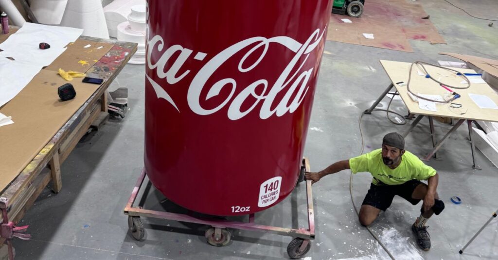Giant Coke Can